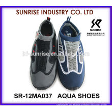 SR-12MA037 Zapatos de surf del neopreno de los hombres Zapatos del agua de los zapatos del agua zapatos que practican surf del agua de los zapatos